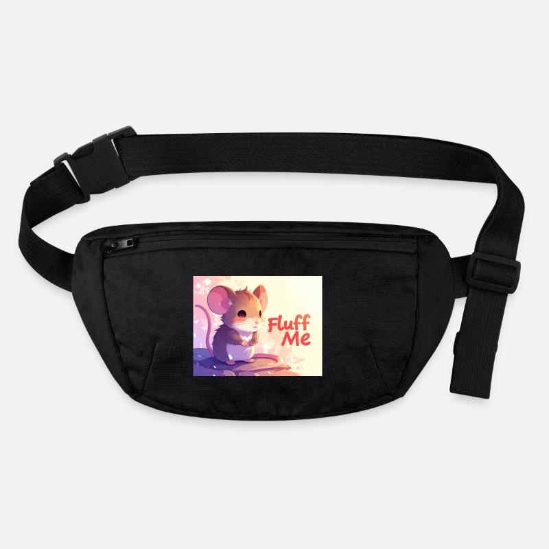 Mouse Fluff me Stanley/Stella recycled Hip Bag 