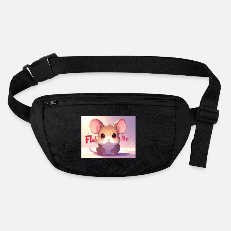 Mouse Fluff me Stanley/Stella recycled Hip Bag 