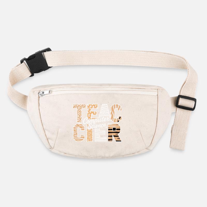 Professeur d’informatique Animal Pattern Style Sac banane recyclé Stanley/Stella