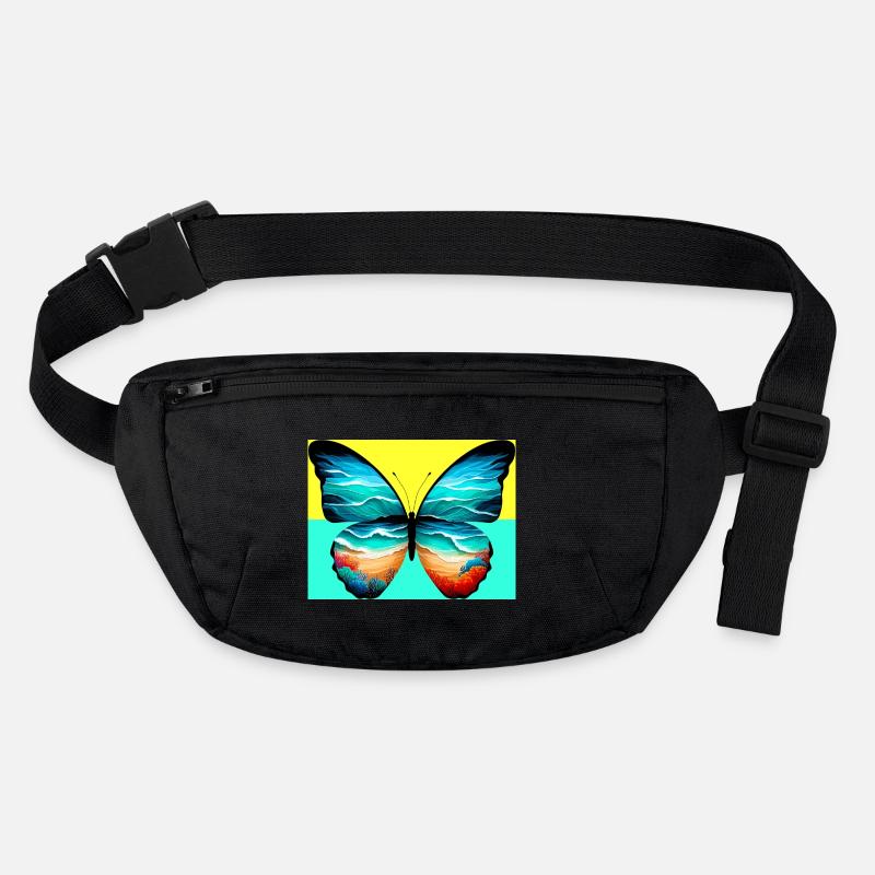 Schmetterling Stanley/Stella recycelte Gürteltasche