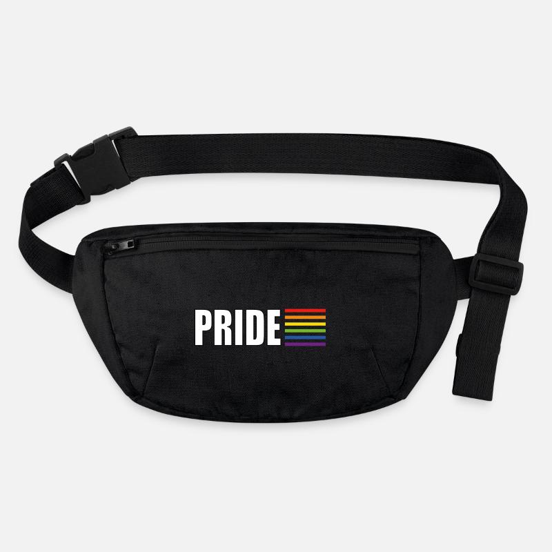 Pride rainbow flag Stanley/Stella recycled Hip Bag 