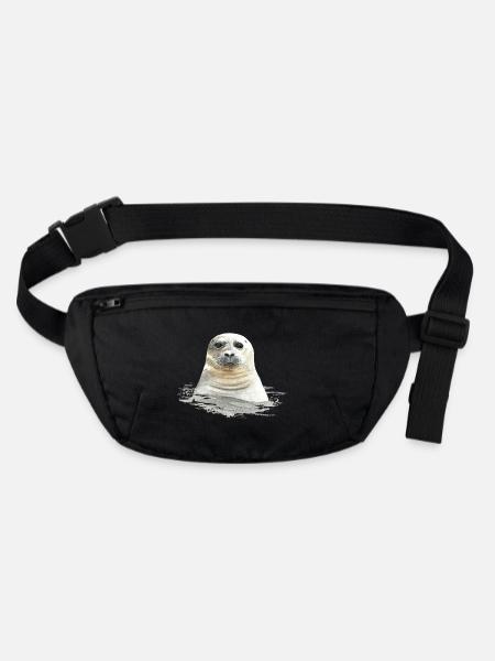Robbe - Stanley/Stella recycelte Gürteltasche - Schwarz