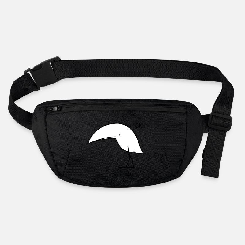 Lustiger OK Vogel Stanley/Stella recycelte Gürteltasche
