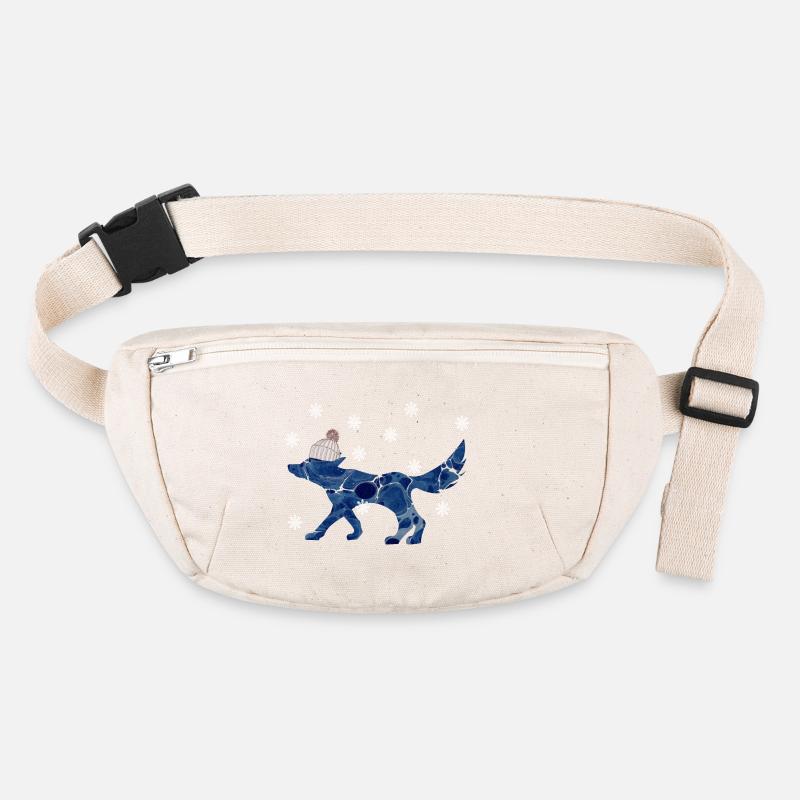 fuchs mit mütze e 12 Stanley/Stella recycelte Gürteltasche