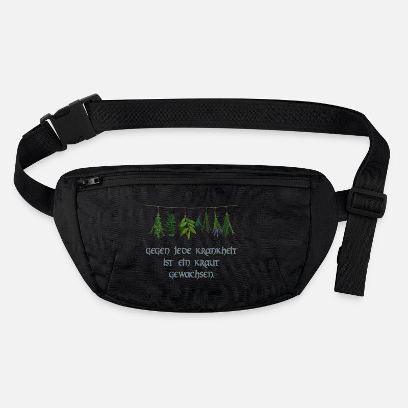 gegen jede krankheit ist ein kraut gewachsen Stanley/Stella recycelte Gürteltasche