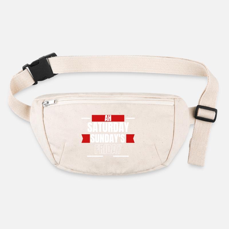 Ah Weekend Days Mashup Tee Stanley/Stella recycled Hip Bag 