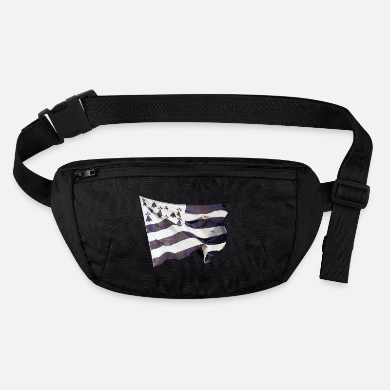 Drapeau flottant de la Bretagne Sac banane recyclé Stanley/Stella