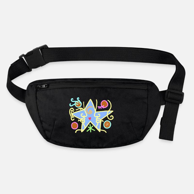 Étoile bleue Sac banane recyclé Stanley/Stella