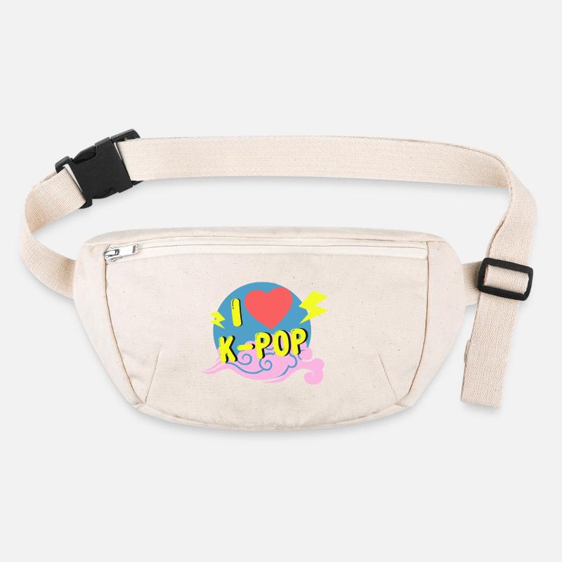 Ich liebe Kpop Stanley/Stella recycelte Gürteltasche