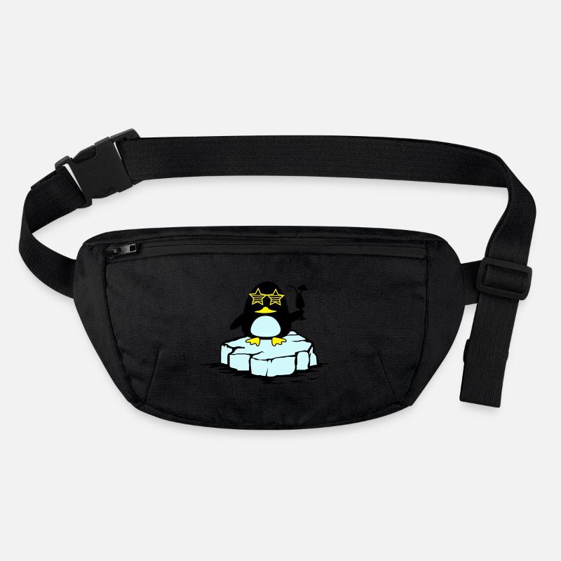 Pingouin de plage Banquise Sac banane recyclé Stanley/Stella