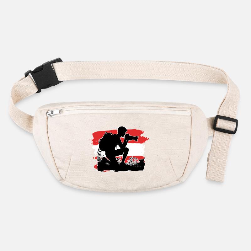 Austria Flag Photographer Stanley/Stella recycled Hip Bag 