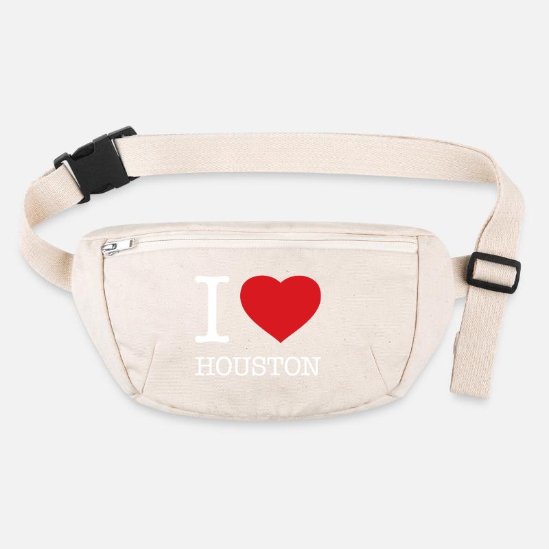 I LOVE HOUSTON Stanley/Stella recycelte Gürteltasche