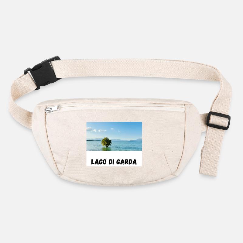 Lago di Garda design avec arbre dans l’eau Sac banane recyclé Stanley/Stella