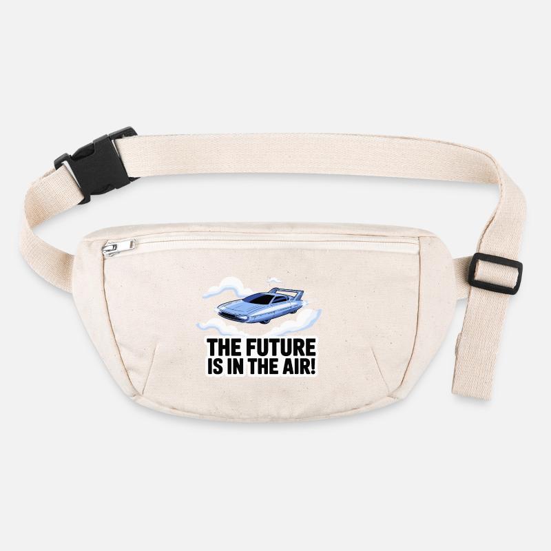 Retro-futuristisches fliegendes Autodesign Stanley/Stella recycelte Gürteltasche