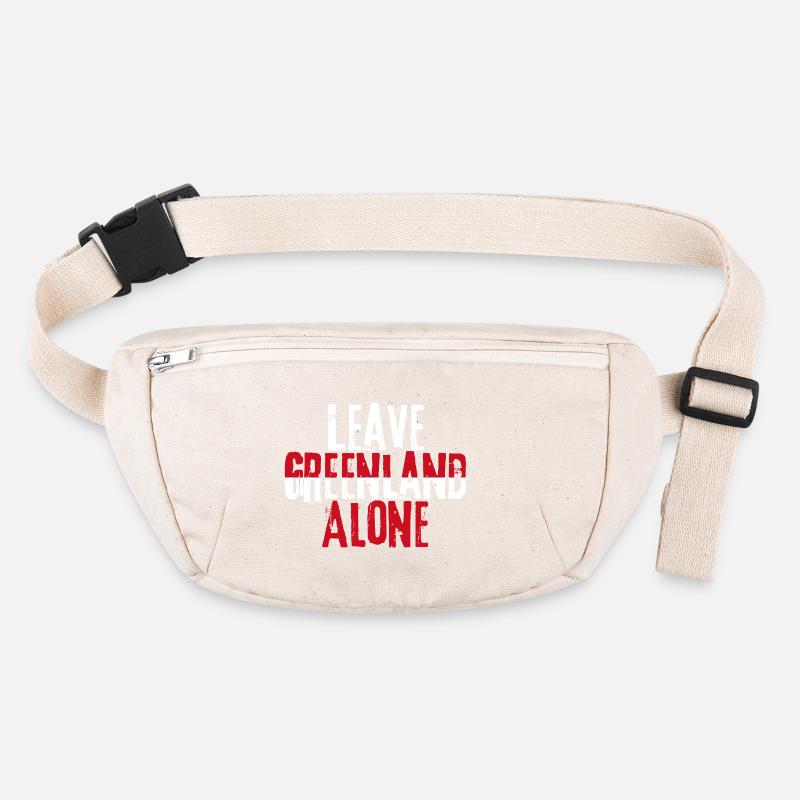 Laissez le Groenland tranquille Sac banane recyclé Stanley/Stella