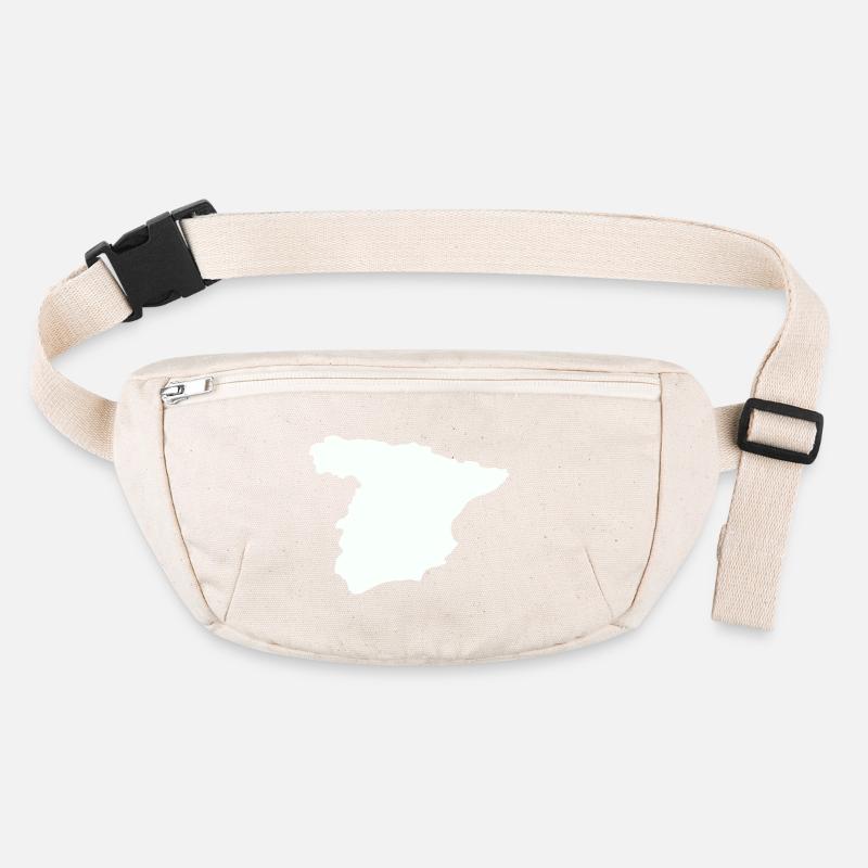 Spain Maps Silhouette Design Stanley/Stella recycled Hip Bag 