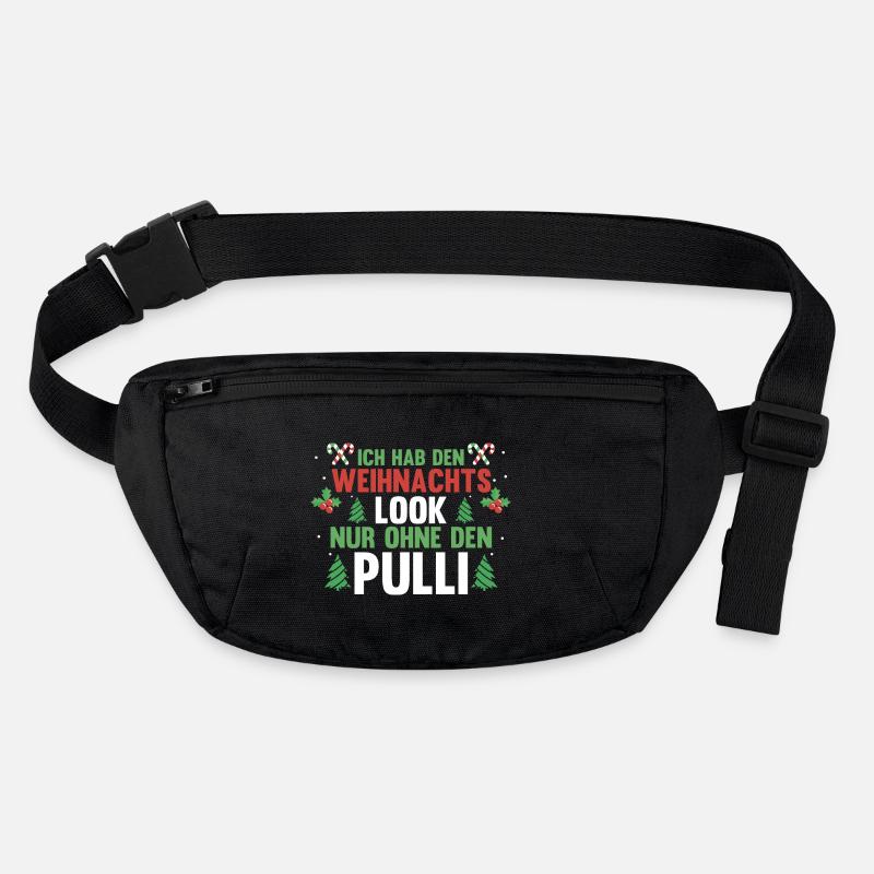 Weihnachtsmann Weihnachten Hässliche Weihnachten Stanley/Stella recycelte Gürteltasche