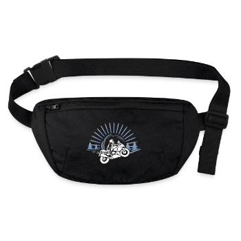 Chemise de motard Motorcycle Tour - Sac banane recyclé Stanley/Stella - noir - Devant