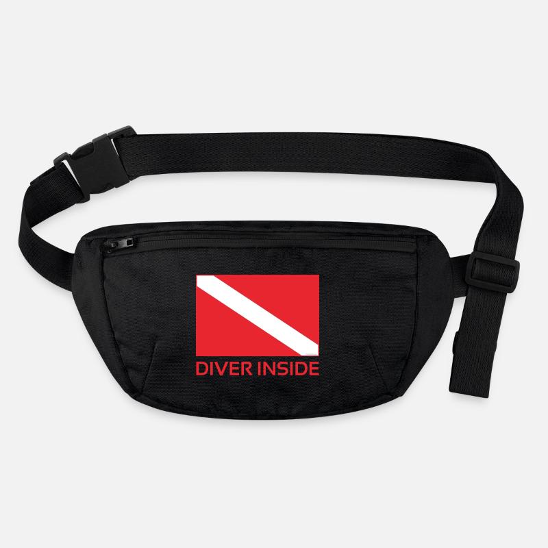 ScubaDiver Inside Stanley/Stella recycled Hip Bag 