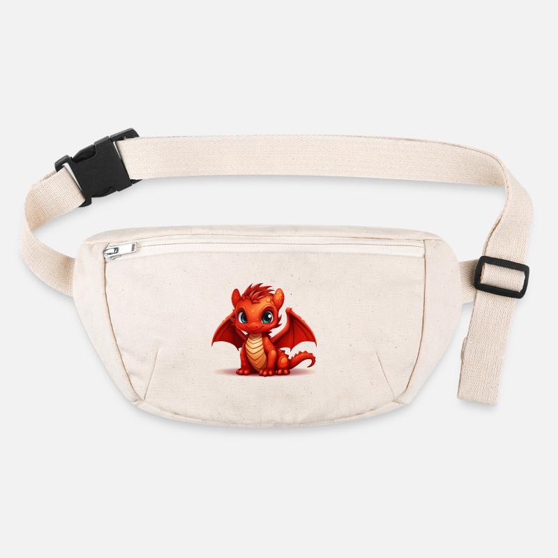 Little Red Dragon Stanley/Stella recycled Hip Bag 