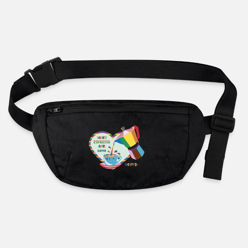 Offrez-vous un expresso et aimez :) Sac banane recyclé Stanley/Stella