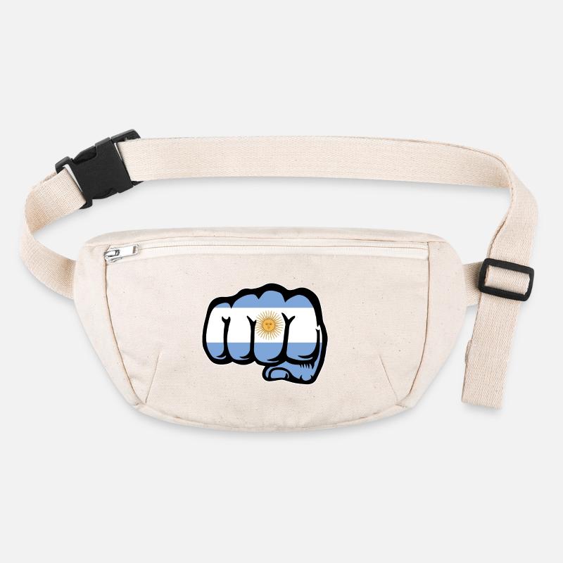 Argentinien Flagge Faust Stanley/Stella recycelte Gürteltasche