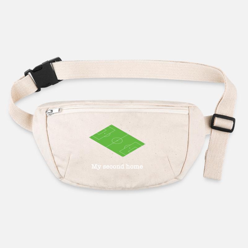 Fußball Platz grün lustiger Spruch Stanley/Stella recycelte Gürteltasche