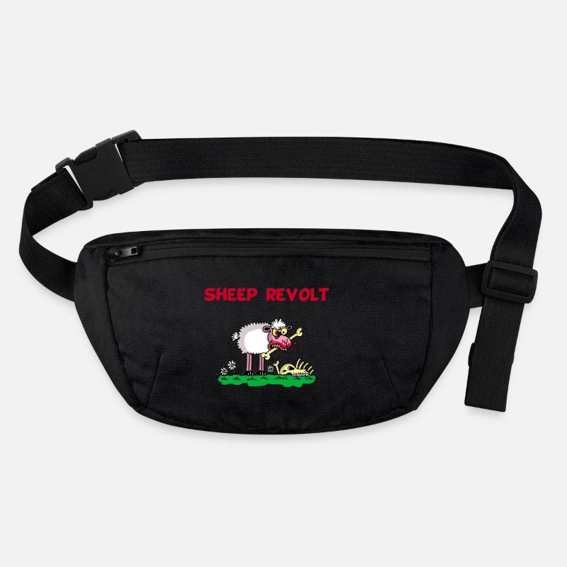 Der Aufstand der Schafe Stanley/Stella recycelte Gürteltasche