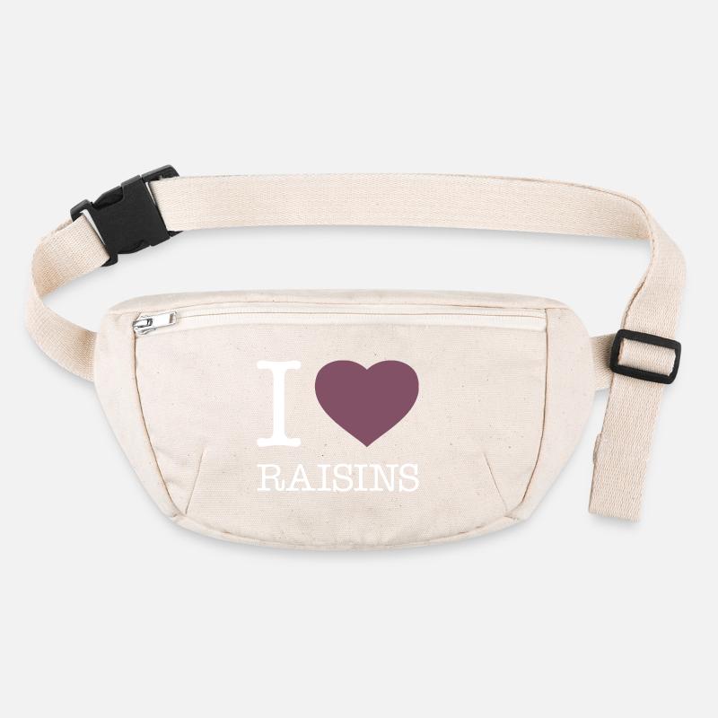 J’adore les raisins secs Rosinen Sac banane recyclé Stanley/Stella