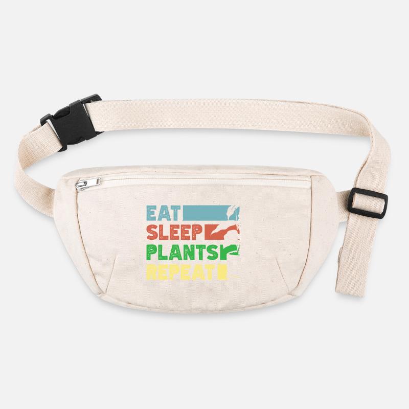 Plant Lover Eat Sleep Plants Succulent Flower Stanley/Stella recycelte Gürteltasche