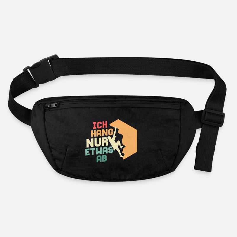 Ich häng nur etwas ab Klettern Boulder Stanley/Stella recycelte Gürteltasche