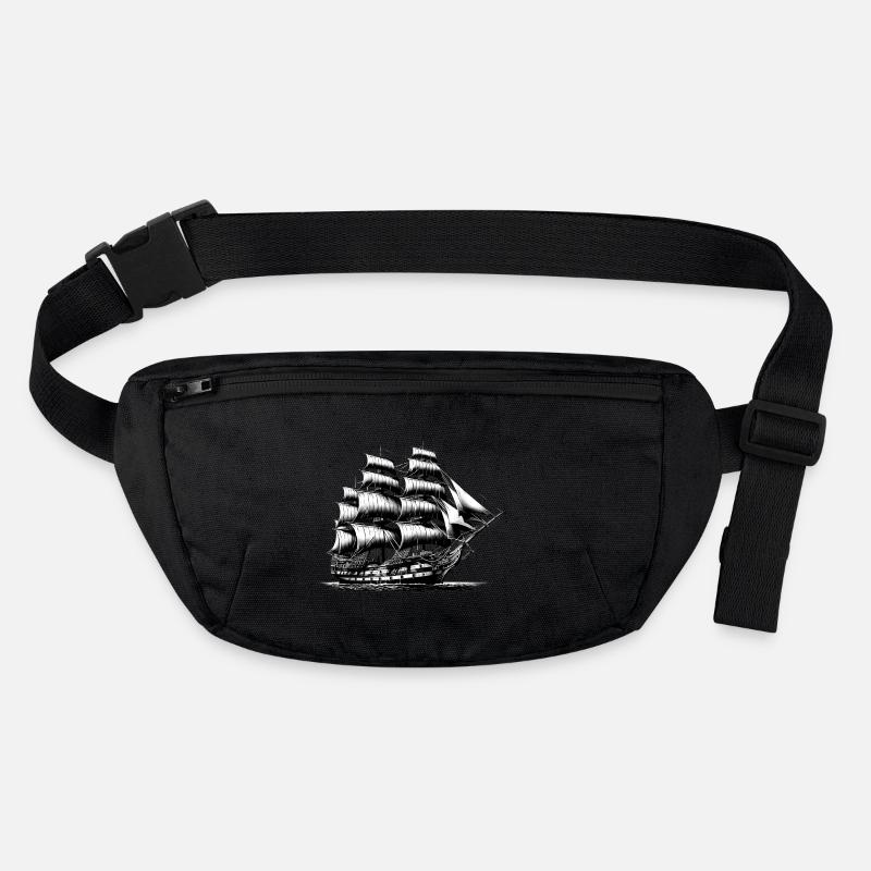 Vieux voilier Sac banane recyclé Stanley/Stella