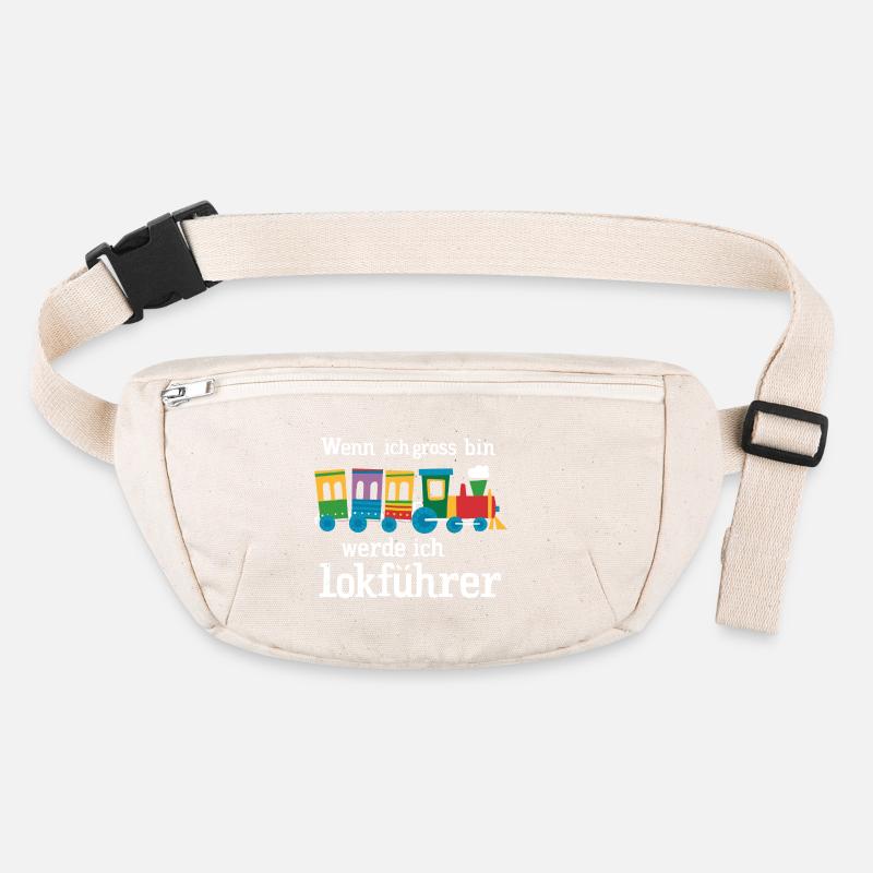 Wenn ich groß bin werde ich Lokführer für einen Stanley/Stella recycelte Gürteltasche