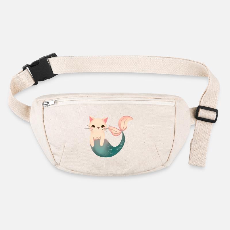 Chat sirène mignon Sac banane recyclé Stanley/Stella