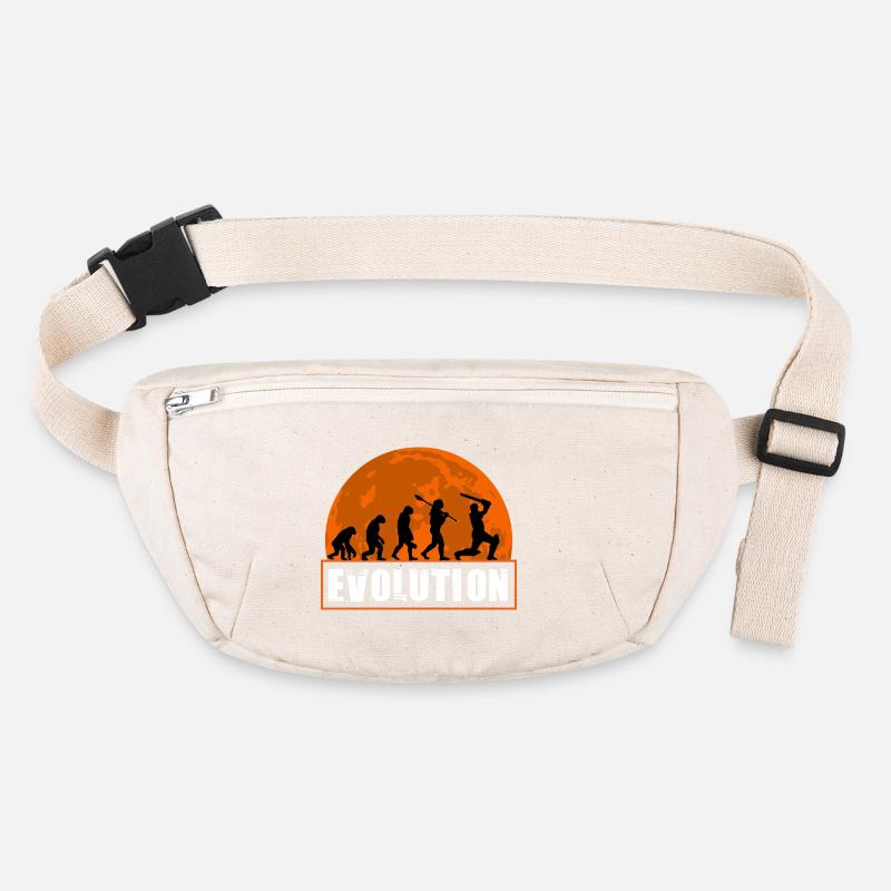 Lustig Cricket Mädchen Spieler Evolution Design Weiblich Stanley/Stella recycelte Gürteltasche