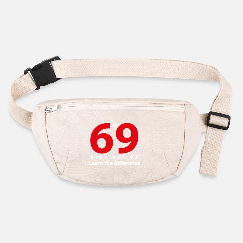 its_69 nicht 67 weiß Stanley/Stella recycelte Gürteltasche