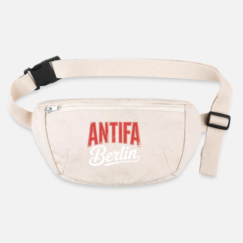 Antifa Berlin – Antifaschistischer Tee Stanley/Stella recycelte Gürteltasche
