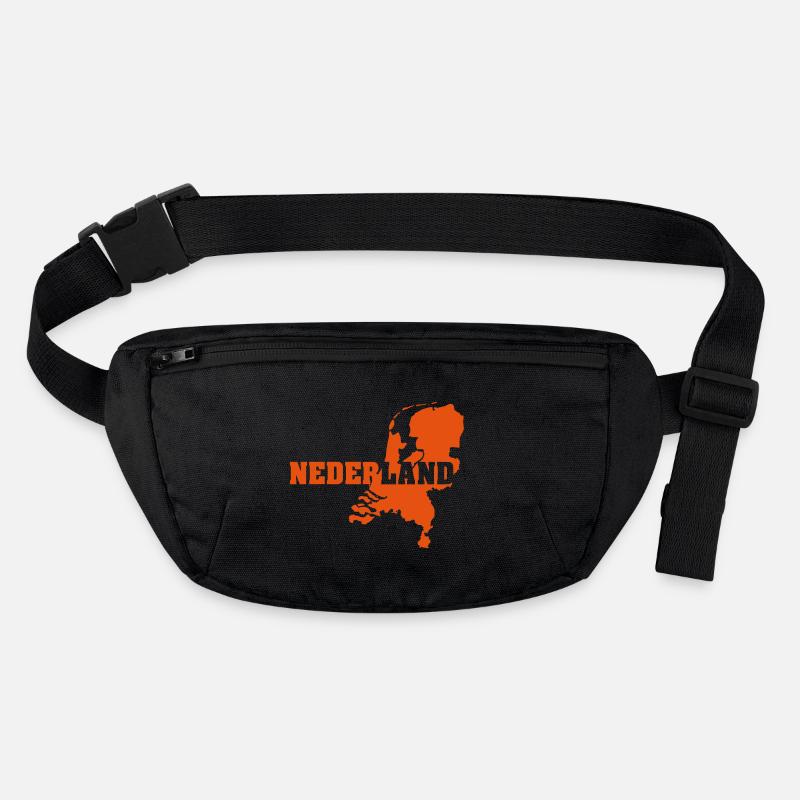 Nederland (ID: 002004) Stanley/Stella recycelte Gürteltasche