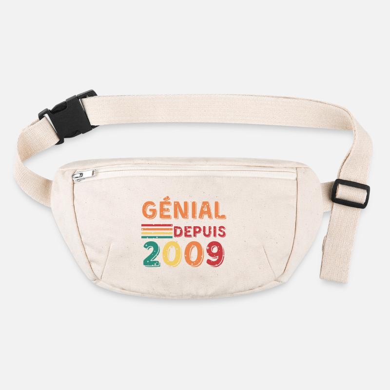 Birthday gift - awesome since 2009 Stanley/Stella recycled Hip Bag 