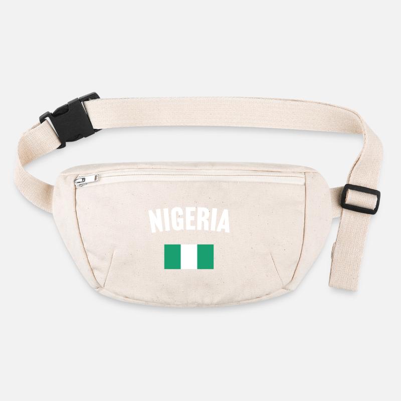 Nigeria Flag Stanley/Stella recycled Hip Bag 
