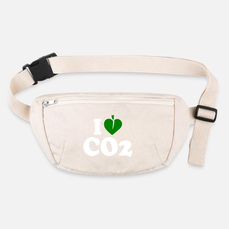 I love co2 Stanley/Stella recycelte Gürteltasche