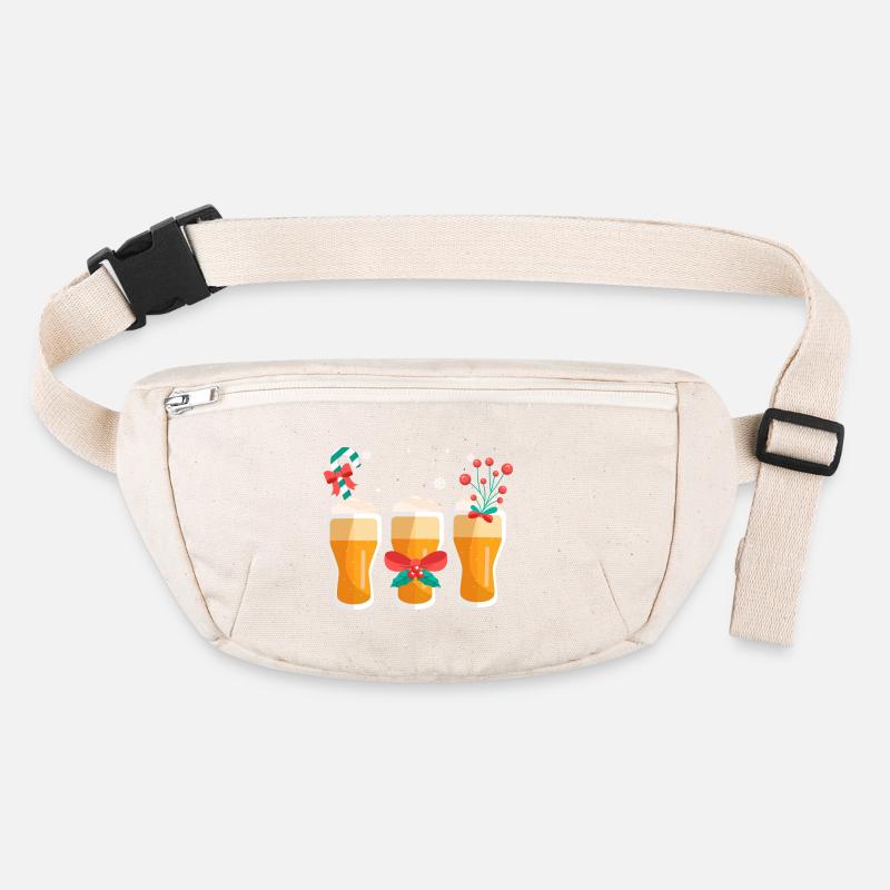 Bier Weihnachtsmann Schneemann Weihnachts Stanley/Stella recycelte Gürteltasche