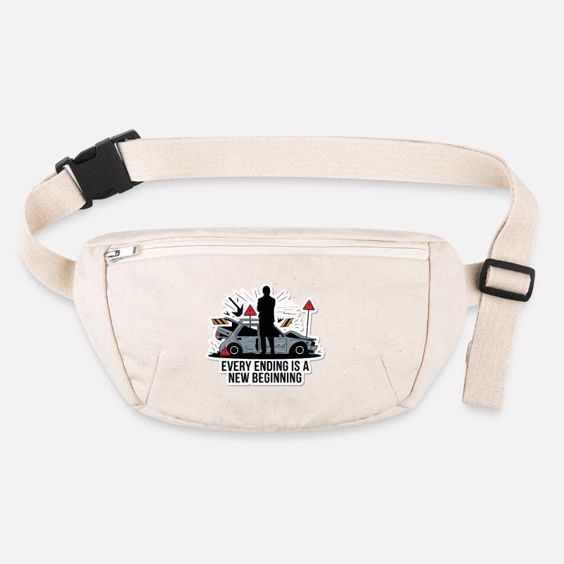 EVERY ENDING IS A NEW BEGINNING Stanley/Stella recycled Hip Bag 
