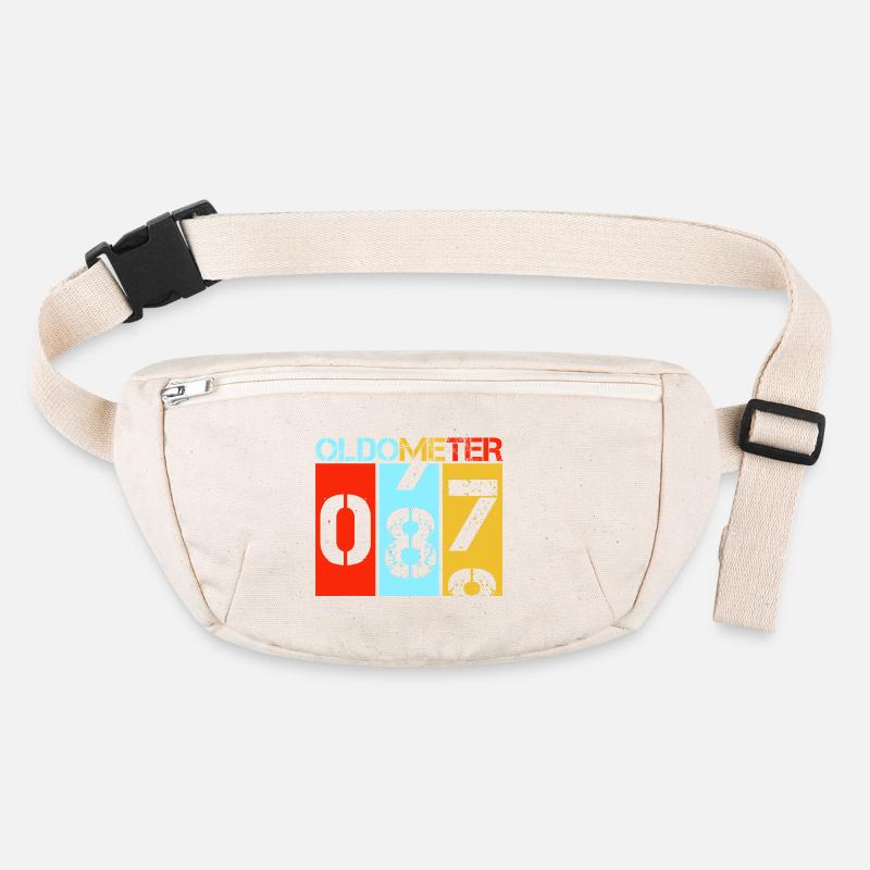 87e anniversaire de l’Oldometer 87 Retro Vintage Sac banane recyclé Stanley/Stella