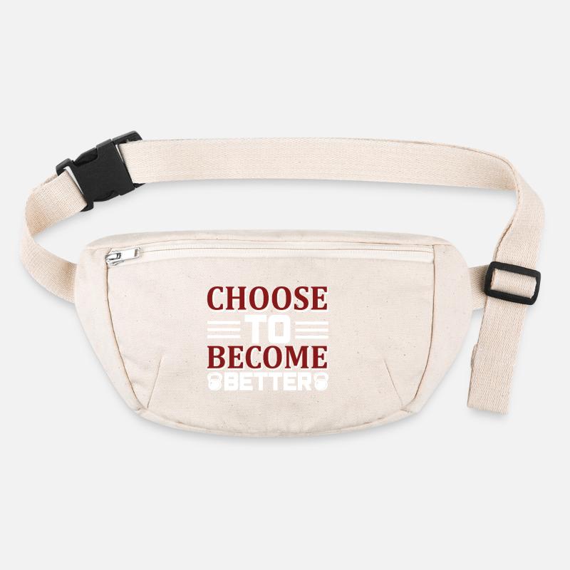 Choose become better Stanley/Stella recycelte Gürteltasche