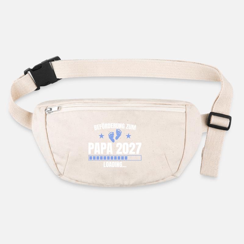 Beförderung zum Papa 2027 Loading - Vaterschaft Stanley/Stella recycelte Gürteltasche