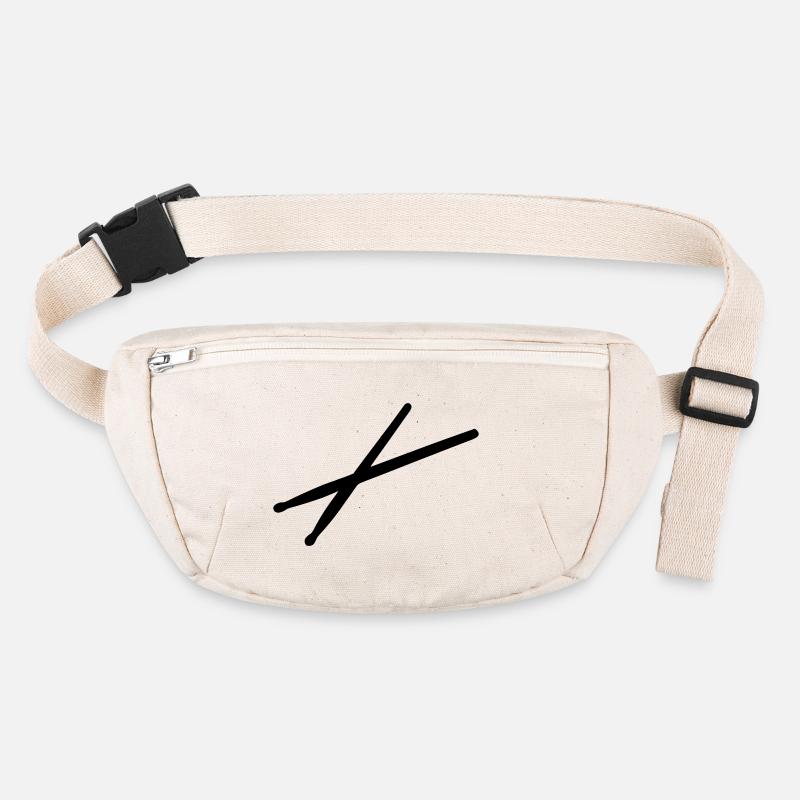 Drumsticks Schlagzeug Stanley/Stella recycelte Gürteltasche