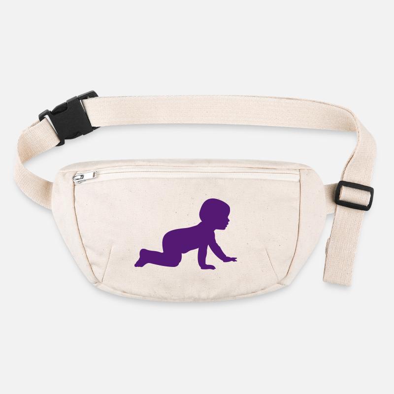 Baby Schatten B ohne - 1 Farb Vektor Stanley/Stella recycelte Gürteltasche