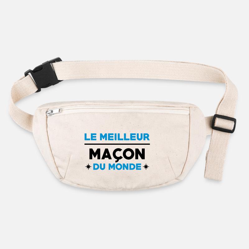 Maçon / Maçonnerie / Maconnerie / Macon Sac banane recyclé Stanley/Stella