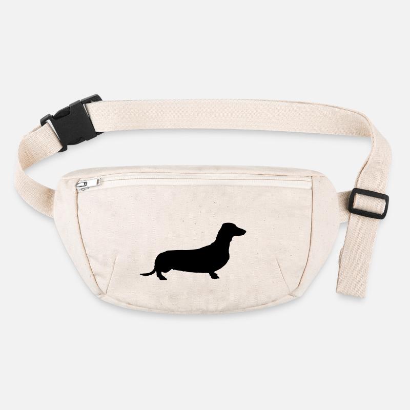 weiner dog Stanley/Stella recycelte Gürteltasche